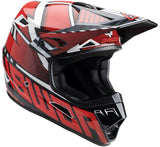 Answer Racing AR3 Rapid Motocross Helmet - Red/Black/White - Large