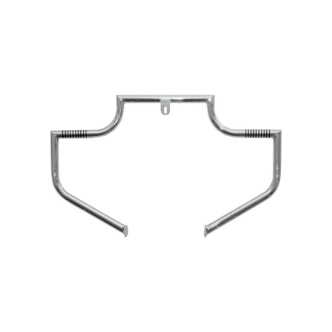 Lindby Highway Bar Engine Guard for 1993-17 Harley Dynas - Chrome - 104-1