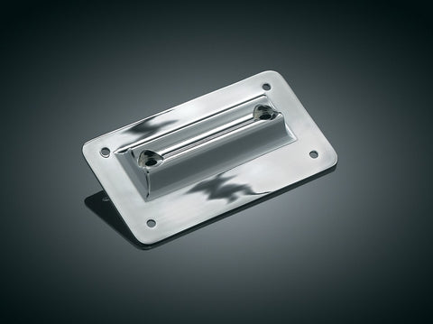 Kuryakyn 113 - Lay Down License Plate Holder for Harley-Davidson - Chrome