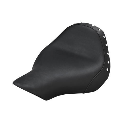 Saddlemen Renegade Solo Seat for 2013-17 Harley Softail Breakout - Black/Studded - 813-27-001