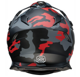 Z1R Range Camo Helmet - Red - Large