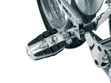 Kuryakyn 4470 - Zombie Pegs with Male Mount Adapters for Harley-Davidson - Chrome