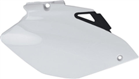 Polisport Side Panels for 2006-09 Yamaha YZ250F - White / Black - 8602900001