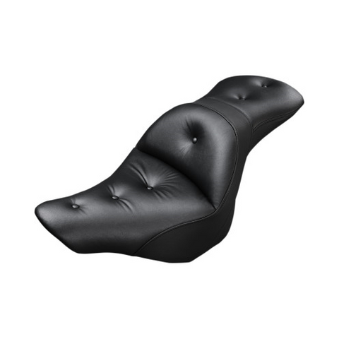 Saddlemen Explorer 2-Up Seat for 2013-17 Harley Softail Breakout - Black/Pillow Top - 813-27-029RS