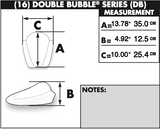 Zero Gravity Double Bubble Windscreen for 2015-20 Aprilia RSV4 RR/RF - Light Smoke - 16-974-02