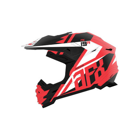 AFX FX-19 Racing Off-Road Helmet - Matte FER Red - X-Large