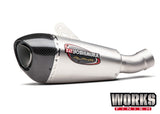 Yoshimura 16381BP520 Alpha T Slip-On Exhaust for 2017-18 KTM RC390