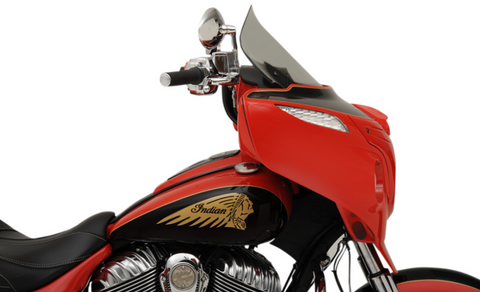 Klock Werks Flare Windshield for 2014-21 Indian Chieftain / Roadmaster models - 14 inch - TINT