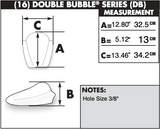 Zero Gravity Double Bubble Windscreen for 2006-07 Suzuki GSX-R600/750 - Light Smoke - 16-110-02