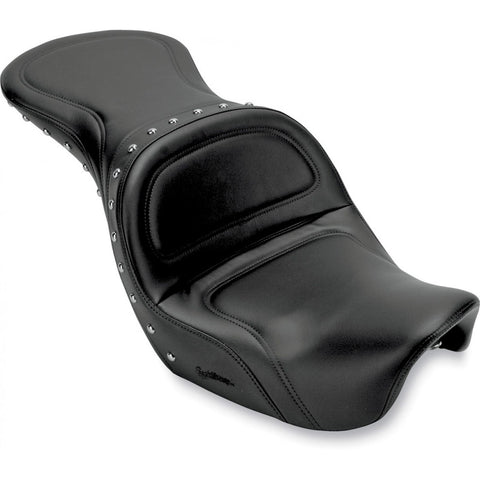 Saddlemen Explorer Special 2-Up Seat for 2006-17 Harley Dyna models - Black/Studded - 806-04-039