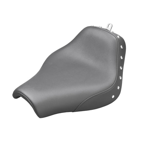 Saddlemen Renegade Solo Seat for 2018-22 Harley Softail Street Bob/Standard - Black/Studded - 818-30-001