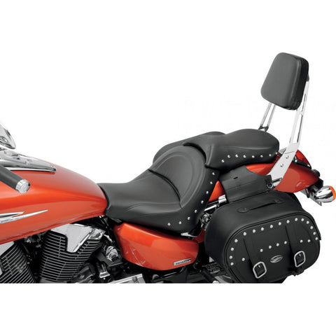 Saddlemen Renegade Solo Seat for 2003-09 Honda VTX1300R/S models - Black/Studded - H03-10-001