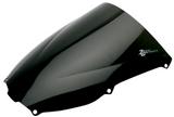 Zero Gravity Double Bubble Windscreen for 2000-09 Kawasaki Ninja ZX-6R / ZX-6 ZZR 600 - Dark Smoke - 16-244-19