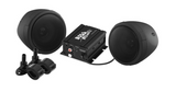 Boss Audio 600 watt Motorcycle/ATV Sound System with Bluetooth - 3 inch Speaker Kit - Black - MCBK420B