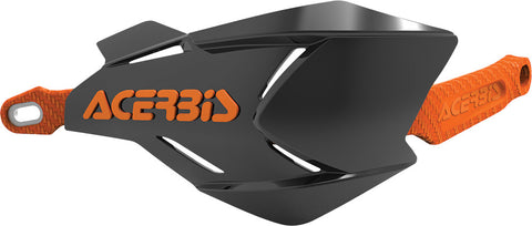 Acerbis X-Factory Hand Guards - Black/Orange - 2634661009