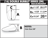 Zero Gravity Double Bubble Windscreen for 2013-20 Honda CBR600RR - Clear - 16-408-01