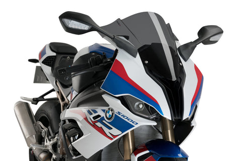 Puig Z-Racing Windscreen for BMW S1000RR - Dark Smoke - 3571F