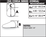 Zero Gravity Corsa Windscreen for 2011-14 Kawasaki ZX1000 Ninja ZX-10R - Light Smoke - 24-263-02