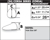 Zero Gravity Corsa Windscreen for 2013-20 Honda CBR600RR - Light Smoke - 24-408-02