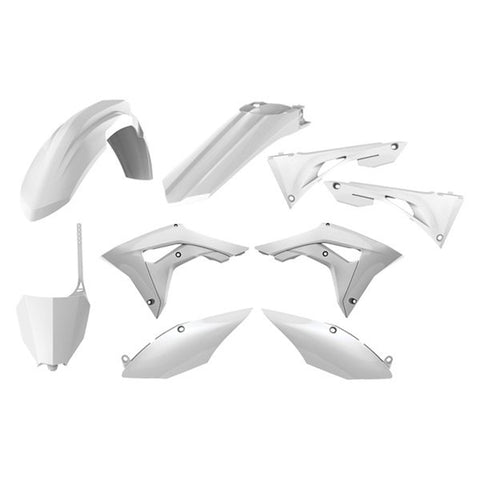 Polisport MX Plastics Kit for Honda CRF250R / CRF450R - White - 90720