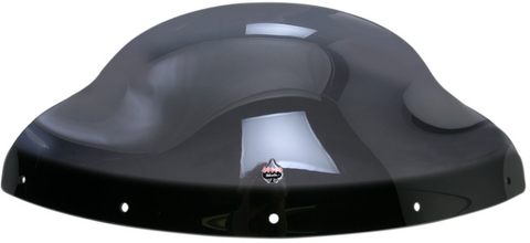 Klock Werks Flare Windshield for 2009-14 Kawasaki Vaquero/Voyager - 9 inch - Dark Smoke