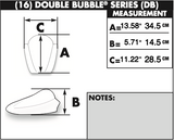 Zero Gravity Double Bubble Windscreen for 2016-20 Kawasaki ZX1000 Ninja ZX-10R/RR - Light Smoke - 16-264-02