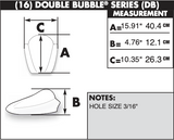 Zero Gravity Double Bubble Windscreen for 2015-17 Ducati Panigale 959 / 1299 - Light Smoke - 16-739-02