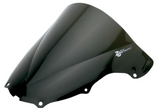 Zero Gravity Double Bubble Windscreen for 2003-04 Kawasaki Ninja ZX-6RR / Ninja ZX-6R - Dark Smoke - 16-245-19