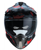 Z1R Range Camo Helmet - Red - Large