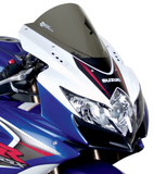 Zero Gravity Double Bubble Windscreen for 2008-10 Suzuki GSX-R600/750 - Light Smoke - 16-112-02