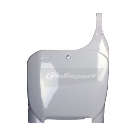 Polisport 8657000001 OEM Front Number Plate - White for Honda CR Dirt Bikes