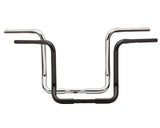 Burly Brand B28-341T - 12 Custom Ape Hanger 1 1/4 Handlebar - w/o TBW for Harley-Davidson - Chrome