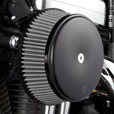 Arlen Ness Stage I Big Sucker Air Cleaner Kit for Harley models - Wrinkle Black - 50-336