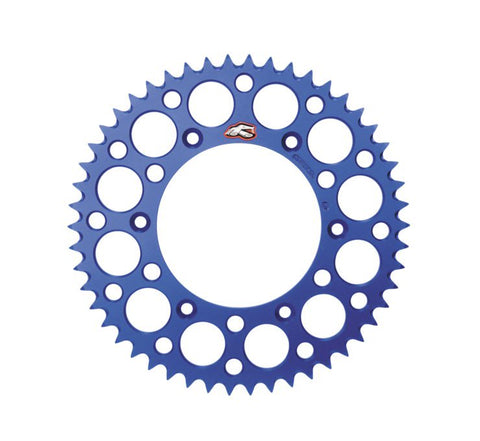 Renthal Ultralight Rear Sprocket - 428 Chain Pitch x 49 Teeth - Blue - 441U-428-49GPBU