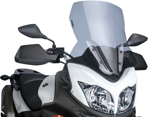 Puig Touring Windscreen for 2012-16 Suzuki DL650 V-Strom - Smoke