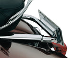 Kuryakyn 113 - Lay Down License Plate Holder for Harley-Davidson - Chrome