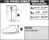 Zero Gravity Double Bubble Windscreen for 2000-09 Kawasaki Ninja ZX-6R / ZX-6 ZZR 600 - Dark Smoke - 16-244-19