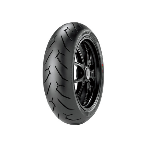 Pirelli Diablo Rosso II Supersport Tire - 200/50R17 - 75W - Rear - 2322000