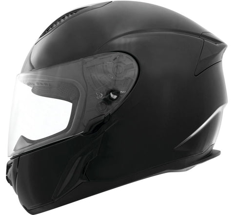 THH T810S Solid Helmet - Black - Large