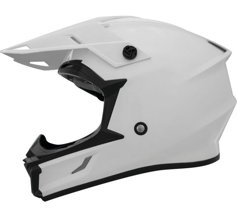 THH T710X Solid Youth Helmet - White - Large