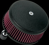 Arlen Ness 18-329 Stage I Big Sucker Air Filter Kit for 1988-18 Harley XL models - Smooth Black