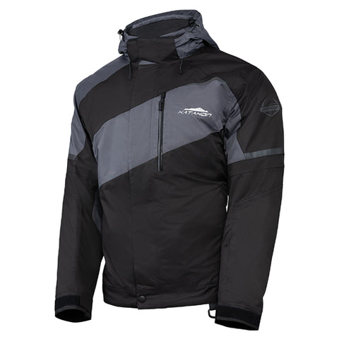 Katahdin Gear Recon Jacket - Black/Grey - XXX-Large