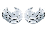 Kuryakyn 7450 - Rotor Covers for '01-'17 GL1800 & '13-'16 F6B Models - Chrome