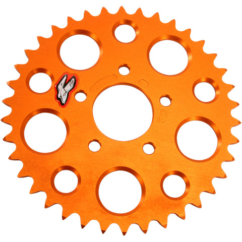 Renthal Standard Rear Sprocket - 415 Chain Pitch x 41 Teeth - Orange - 480--415-41P-OR